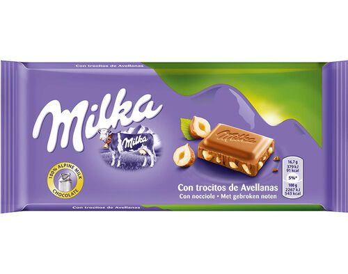 27112 - CHOC MILKA LEITE c.AVELÃ 100gr (22)